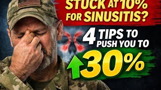 Stuck at 10% for Sinusitis 4 Tips To Push You to 30%