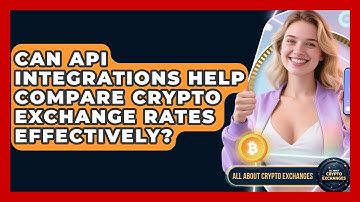 Can API Integrations Help Compare Crypto Exchange Rates Effectively? - All About Crypto Exchanges
