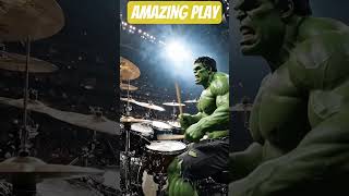 hulk band bajate huei #shortsfeed #shorts #viralvideo #ai