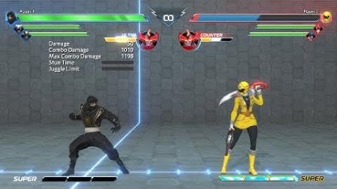 Adam park combo-Power Rangers - Battle for The Grid