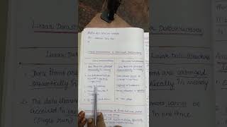 linear data structures vs non linear data structures / cs3301/data structures