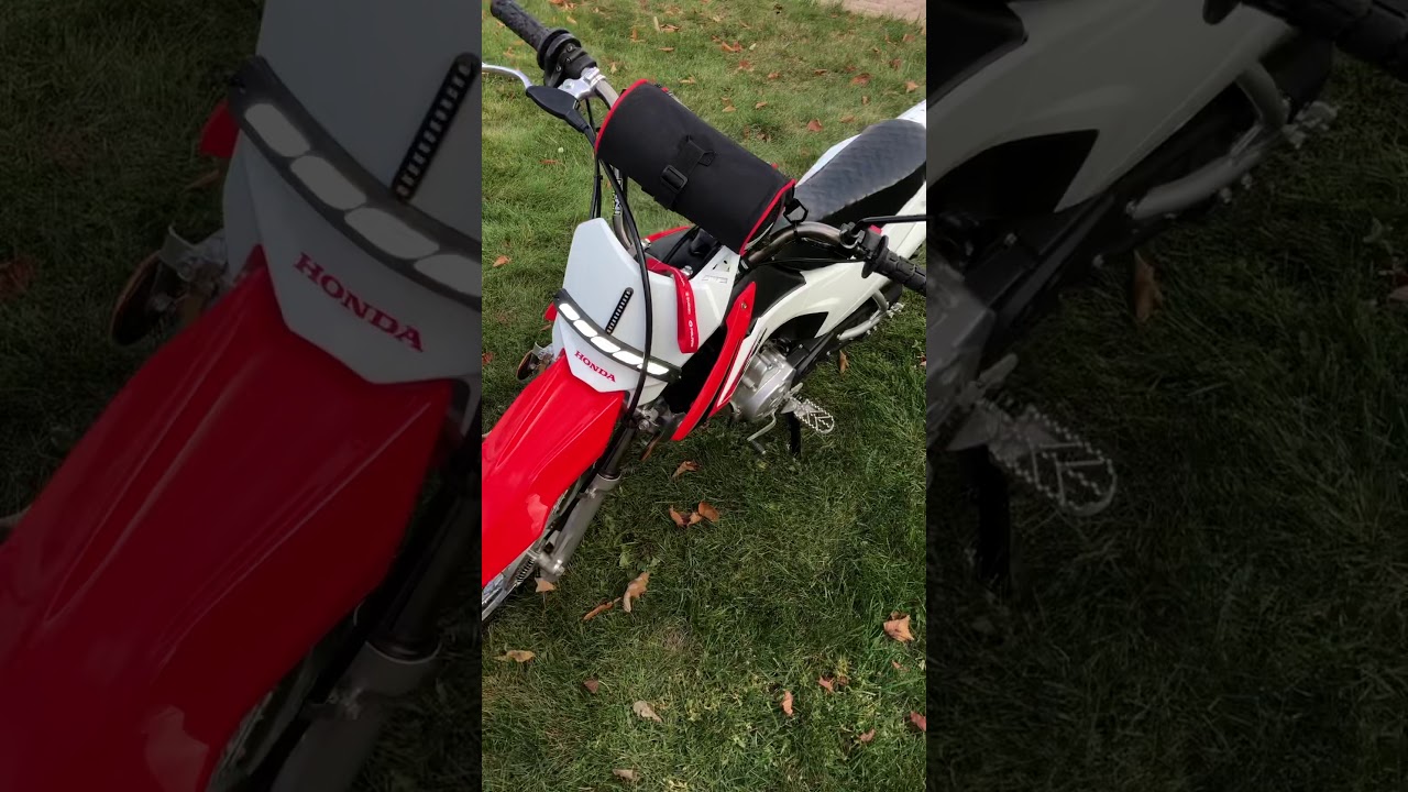 Tall seat Honda CRF110F YouTube