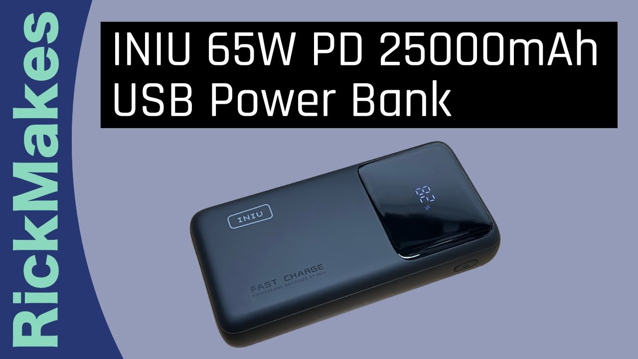 INIU 65W PD 25000mAh USB Power Bank 