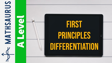 AS Maths - First Principles differentiation of polynomial, square root and reciprocal functions