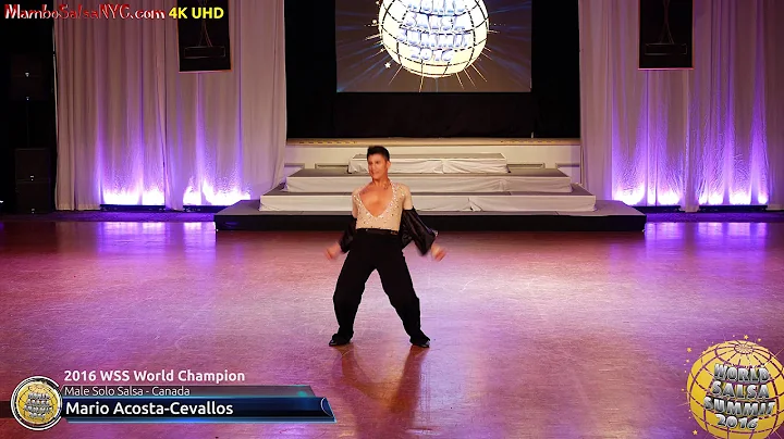 WSS16 Professional Male Solo Salsa World Champion ...