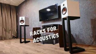 Стойки под акустику своими руками | Racks for acoustics with your own hands