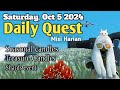 Sky Daily Quest today - Daylight Prairie 5 Oct 2024 | Sky Children of the Light | Sandwichies Ch