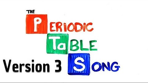 The Periodic Table Song Instrumental (V3)