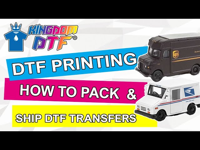 How To Press DTF (Direct to Film) Transfers on T-Shirts Step by Step Print  Instructions