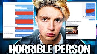 Morgz Is A HORRIBLE Person Off Camera **DISGUSTING Texts leaked**
