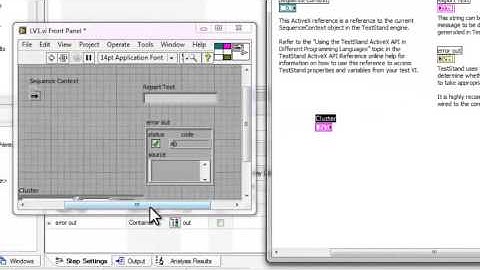 Video2: How to create container in TS and manipulate in LV