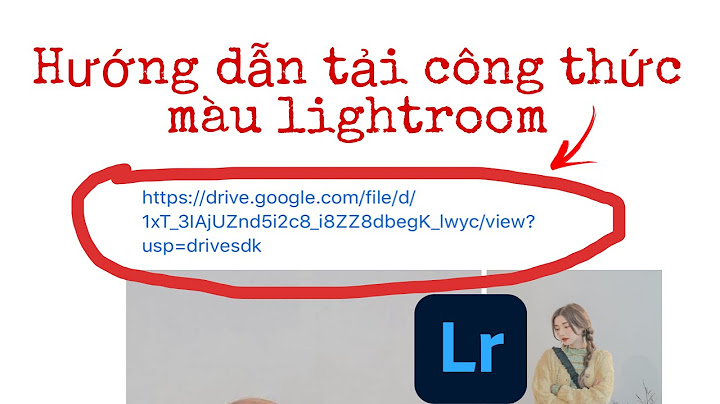 Cách lấy màu Lightroom trên điện thoại iOS