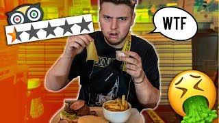 EATING AT THE WORST REVIEWED RESTAURANT IN MY CITY!
