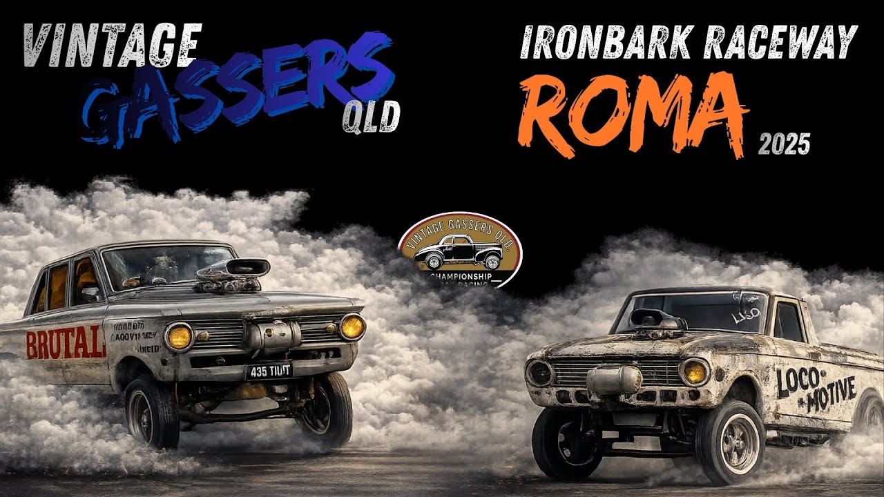 Rained Out… So We Sent It to Roma | Vintage Gassers QLD – Iron Bark ...