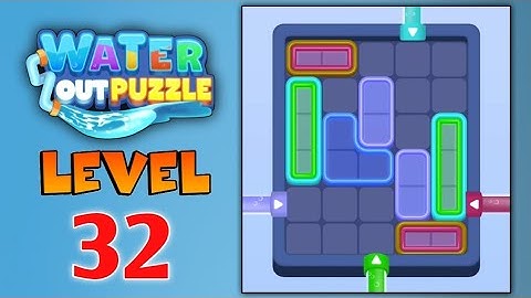 Water Out Puzzle Level 32 Game Walkthrough