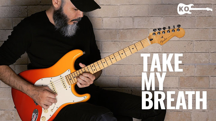 Take My Breath Guitar version - Guitar performance video thumbnail
