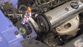 VW Lupo 1.0L Zahnriemen wechseln mit Wasserpumpe