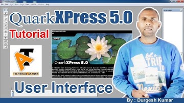 QuarkXPress 5.0 User Interface Tutorial in Hindi | Technical Ayansh | Newspaper |  Class 2nd