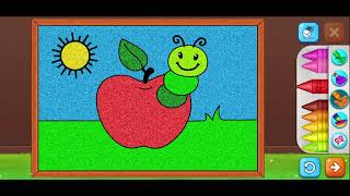We are trying out drawing apps! Next one up: Lucas & Friends - Coloring Games
