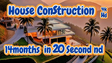 Exclusive High-End Residence Construction | Full Time-Lapse Build in the Mountains