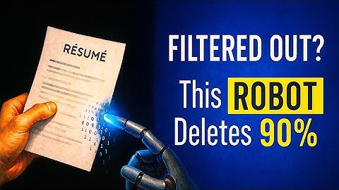 Why Your Perfect Résumé Gets Rejected by a Robot