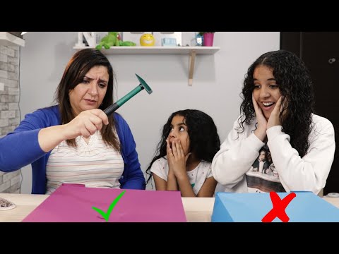 لا تكسر الصندوق الخطأ ماما زعلت و سابت الفيديو