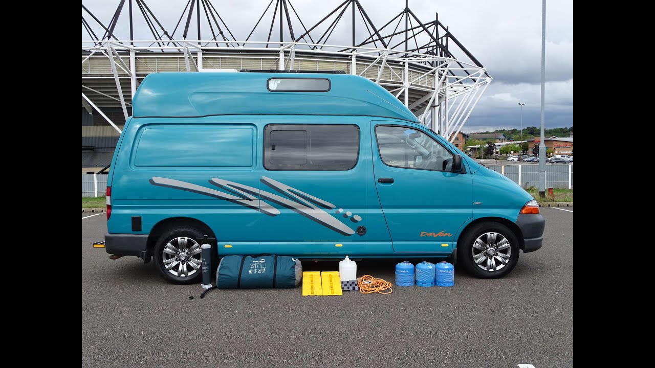 TOYOTA HIACE 300 GLS 2.5 DIESEL DEVON RIO GRANDE CAMPERVAN 2 BERTH