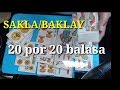 Tip Sakla/baklay beinte por beinte balasa