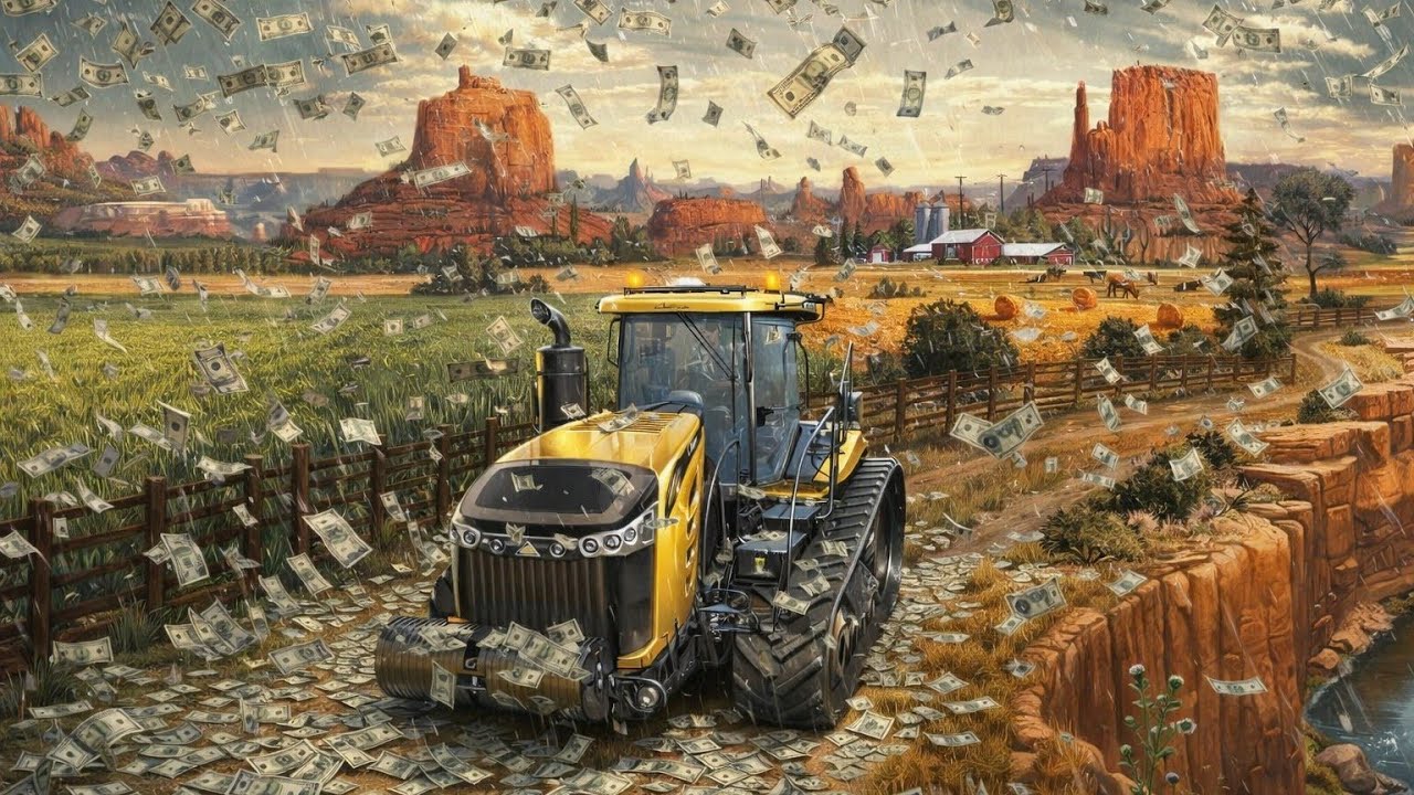 It's Raining Money On Fs 18 ! Farming Simulator 18 Multiplayer - Collect Straw ! Fs18 Timelapse