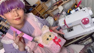 【オーダー】ぬい服　ビーマイベイベー　高橋さん I'm going to make a swaddling shoulder bag~ - YouTube