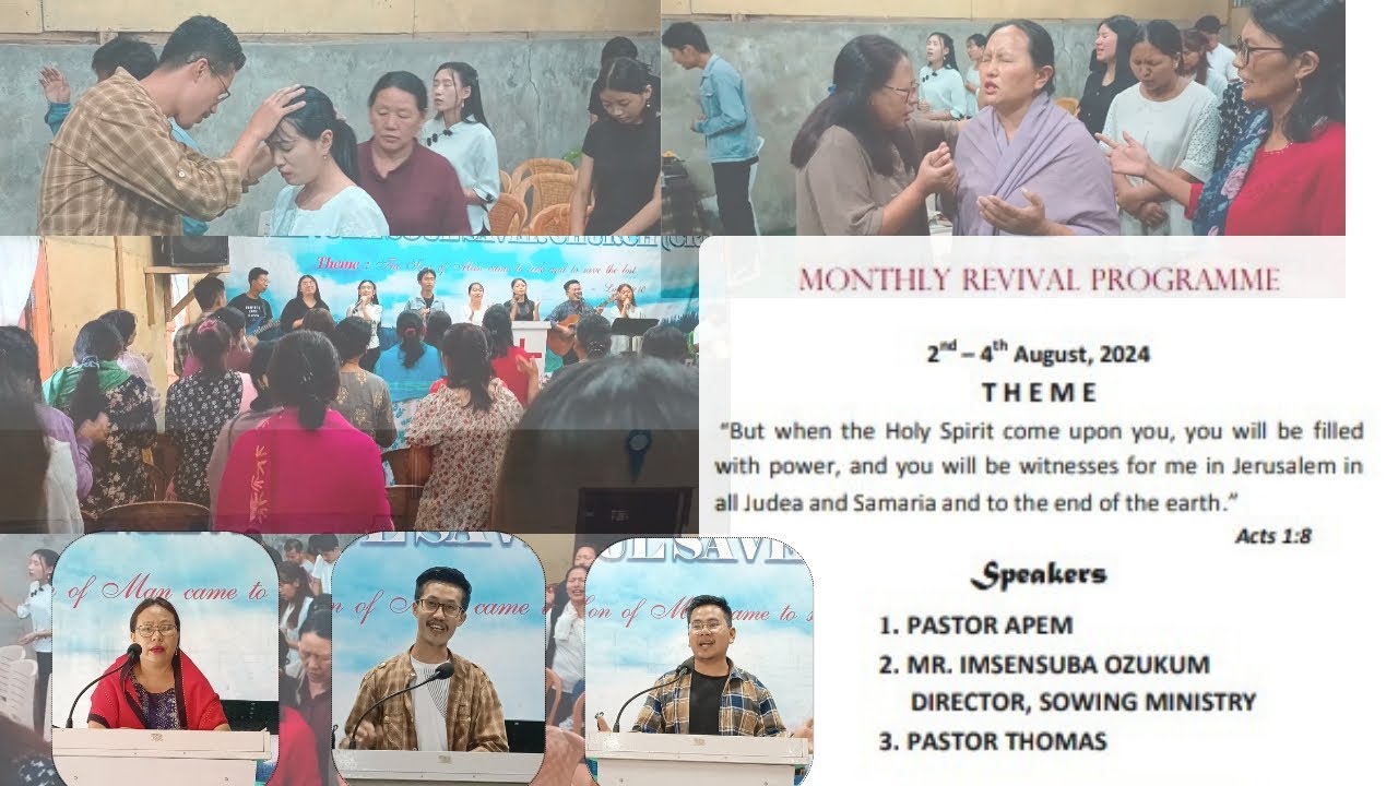 Monthly Revival (August) Programme - YouTube
