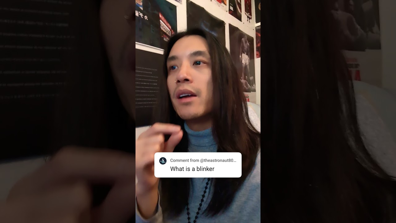 "What is a blinker?"