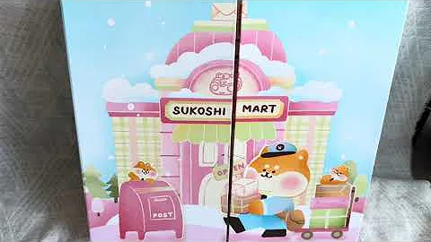 Unboxing 2024 Sukoshi Mart advent calendar