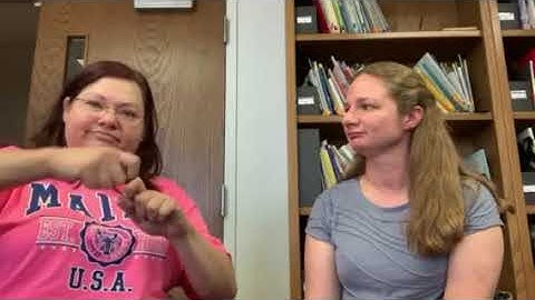 ASL Interpreting Strategy: Describe then Do