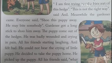 Ecps class 1 moral science chapter 7 Anil and the little puppy part 2