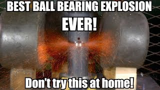 Ball Bearing = The Most Dangerous Thing To Crush With Hydraulic Press