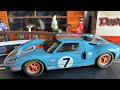 Reviewing the Slot It Gulf Ford GT40 #scalextric #slotcars #slot.it