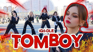 [K-POP IN PUBLIC | ONE TAKE] (G)I-DLE 여자아이들 - TOMBOY Uncensored dance cover by FLOWEN