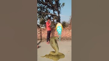 Nagin Snake Attacking Boy & Girl 😱 | Nagin Snake Vfx | #VfxIndia #Vfx #shorts