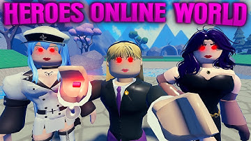 HEROES ONLINE WORLD | RANDOM CHARACTER GAMEPLAY ROBLOX