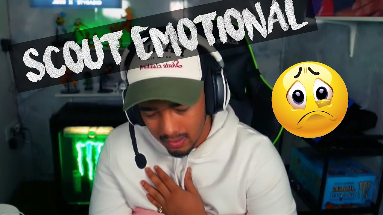 Scout Emotional Moment 😢 Fan Crying Moment 😢