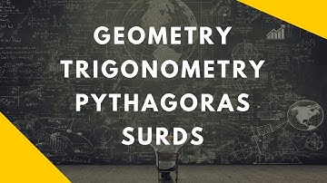 Geometry problem, using Trigonometry, Pythagoras and Surds