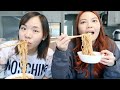 Spaghetti &amp; Garlic Bread Mukbang/ASMR