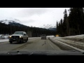 Jasper to Valemount time lapse road trip