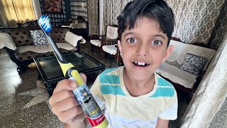 Sayansh ka New Electric Brush 😬 | Eating Challenge | Yaatri