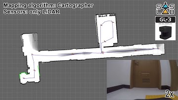 [GL-3, Demo] 2D LiDAR, Mapping