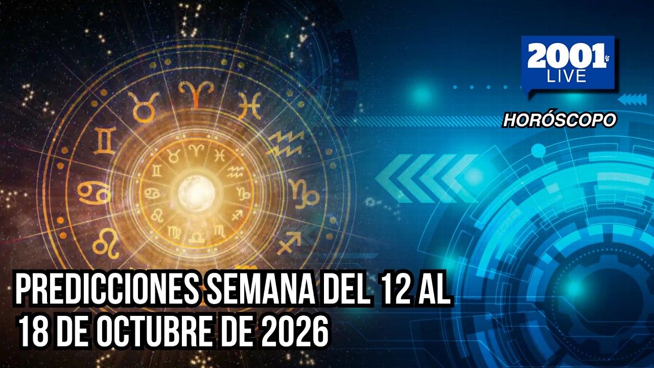 Predicciones de Arturo Acosta: Horóscopo semana del 12 al 18 de octubre de  2026