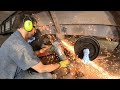 Replacing trailer brakes and spring bushings