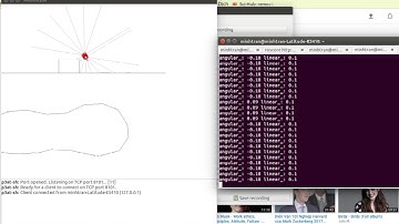 Pioneer 3 - AT: Wall Following Using ROS, MobileSim, Fuzzy Logic