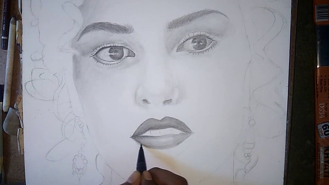 Kate Winslet Titanic Drawing Youtube